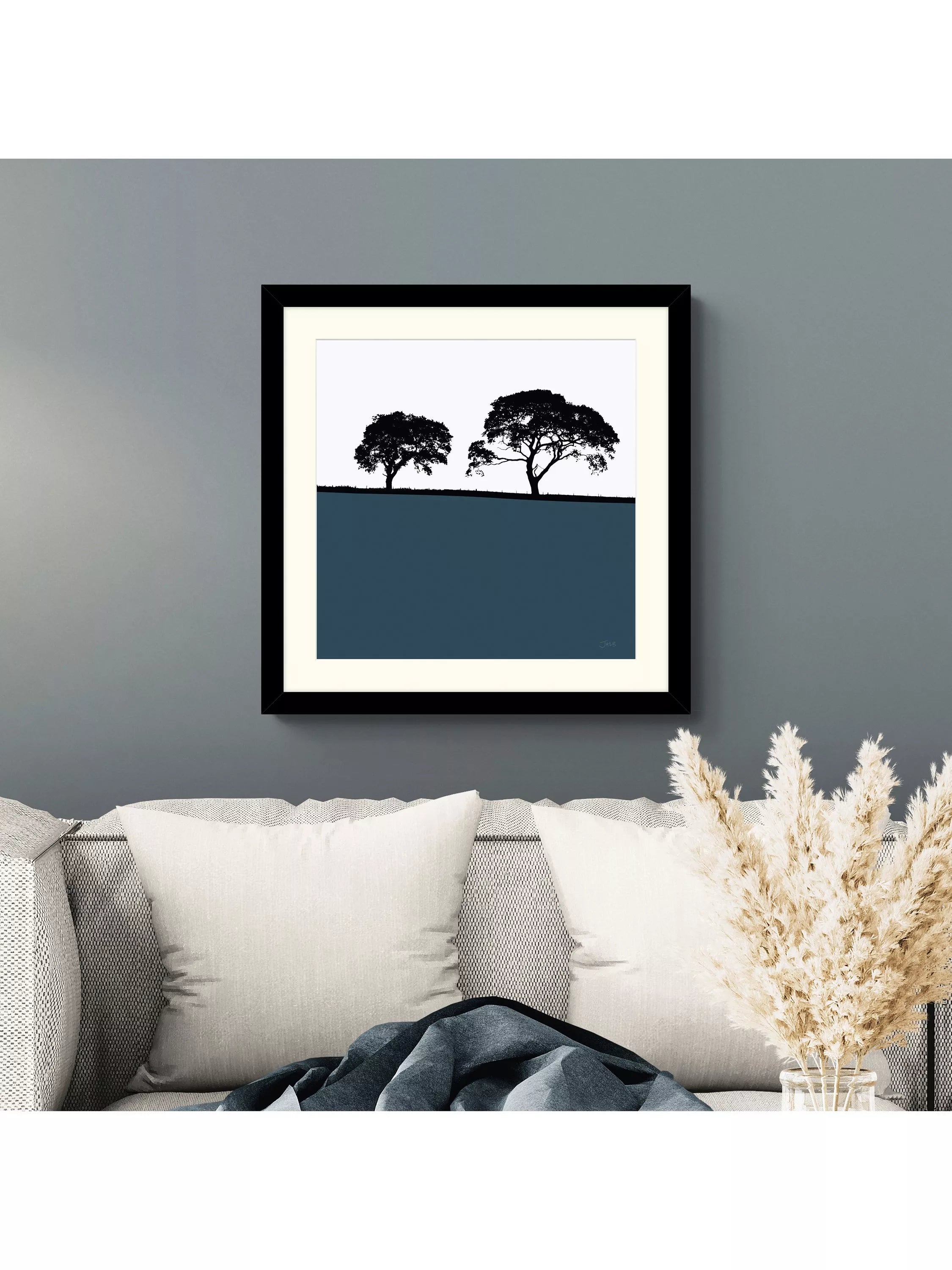 John Lewis Carlisle framed print 54.5x54.5cm, imported from the UK