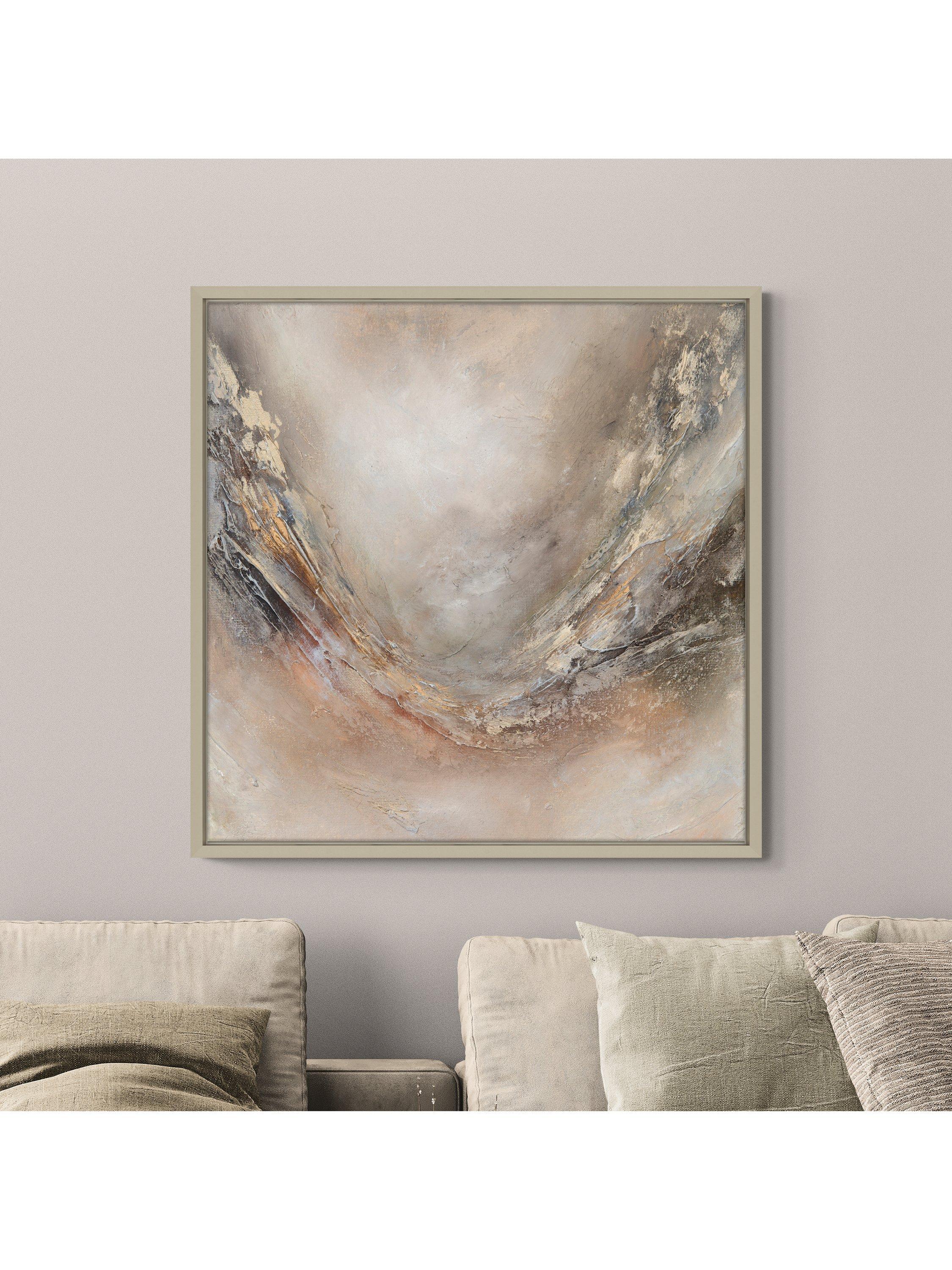 John Lewis Yharnna abstract canvas print 106x106cm, UK version