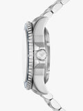 Emporio Armani Sea Explorer watch blue dial stainless steel bracelet (British brand)