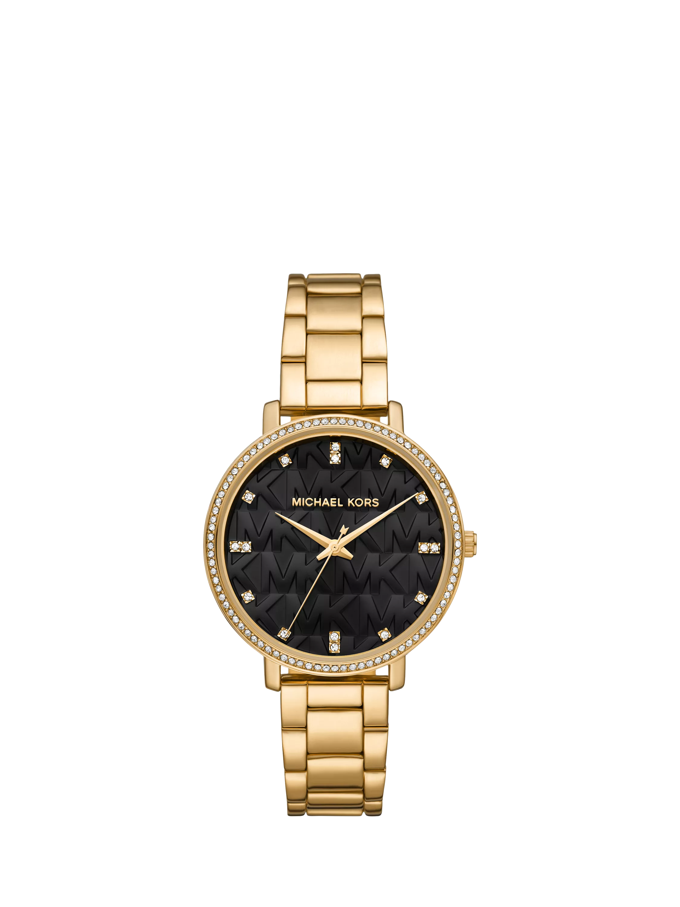 Michael Kors Pyper gold-tone stainless steel watch, UK version