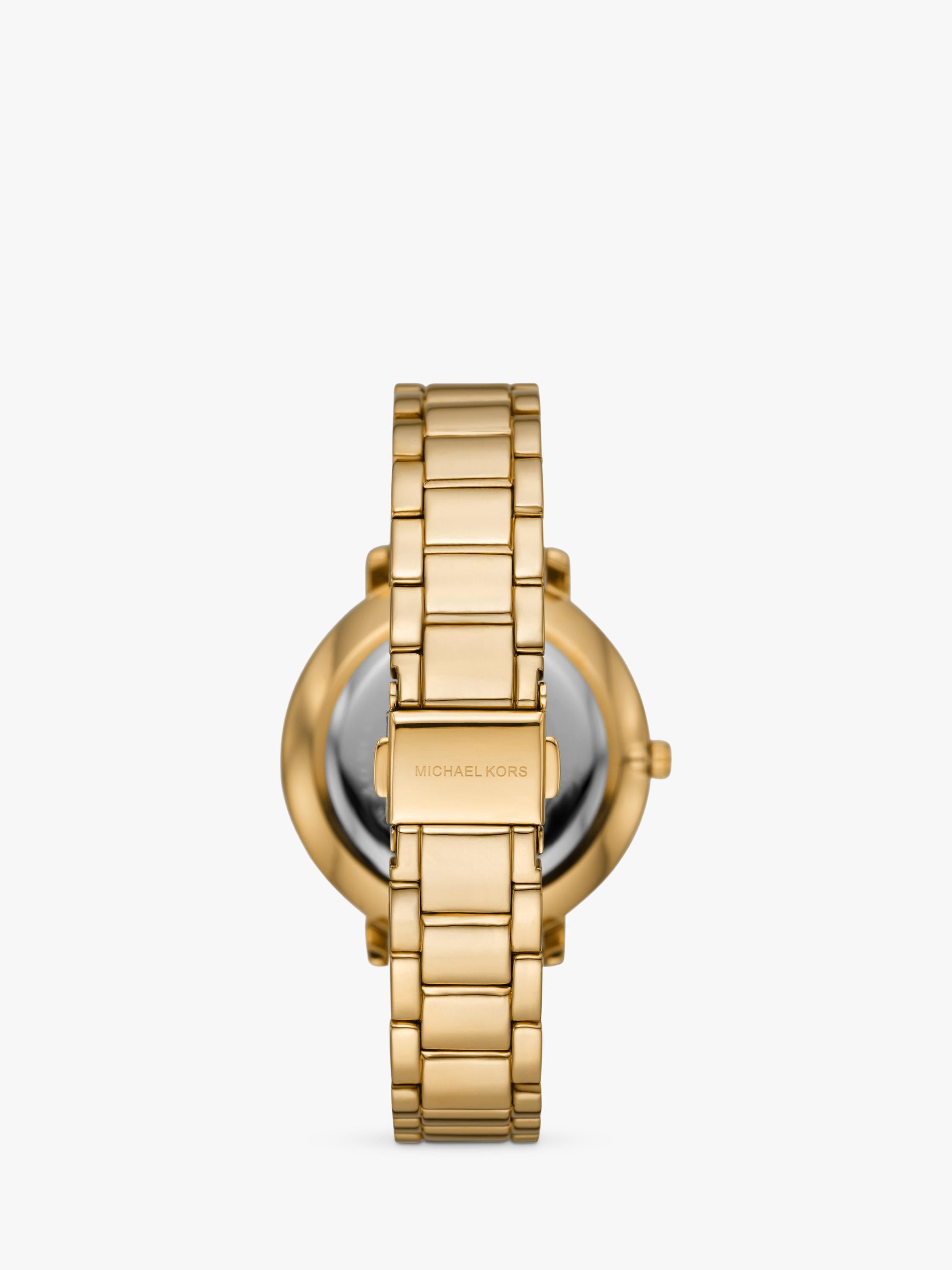 Michael Kors Pyper gold-tone stainless steel watch, UK version