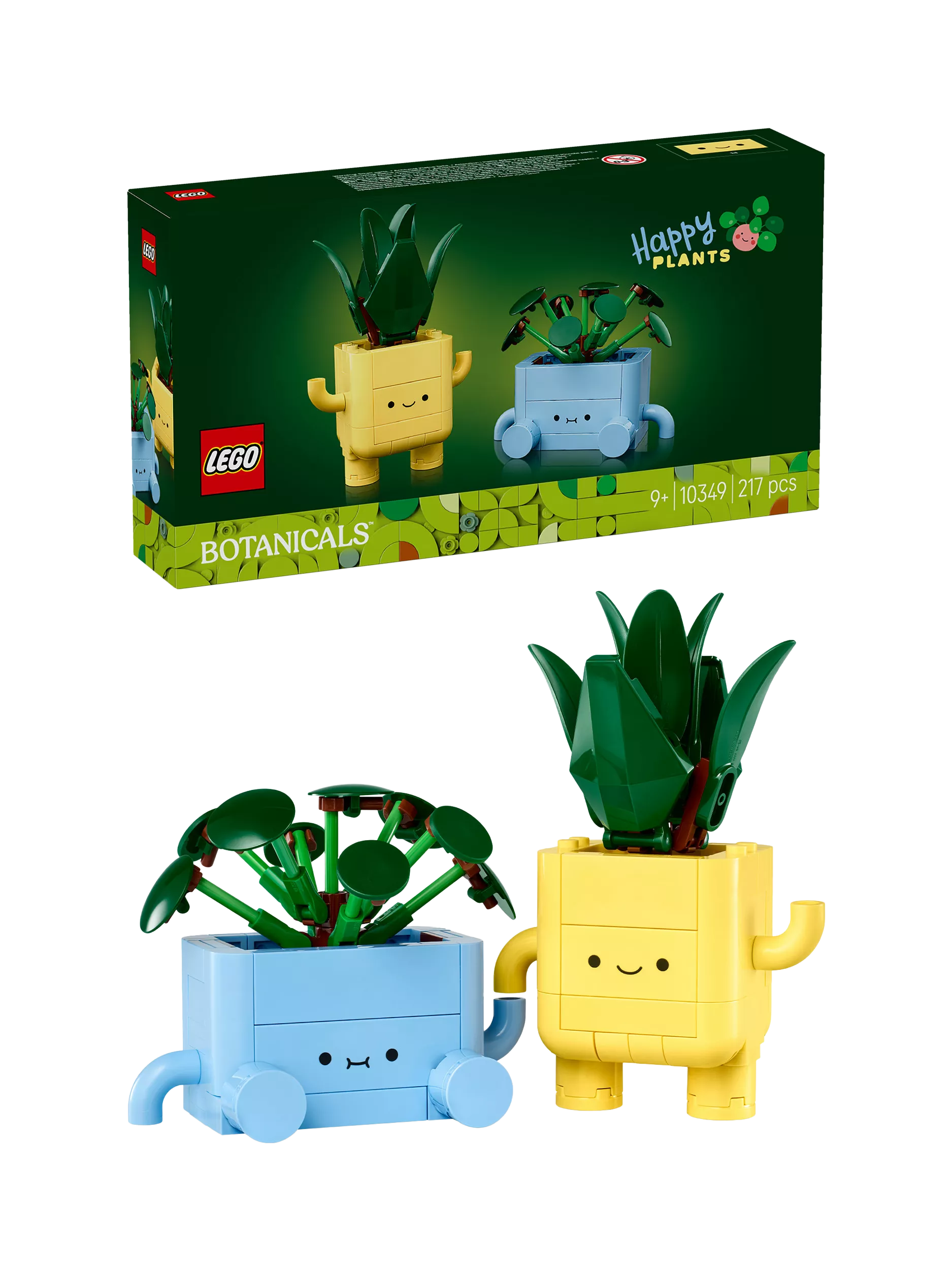 LEGO Botanicals Happy Plants building set 217 pieces, imported from the UK