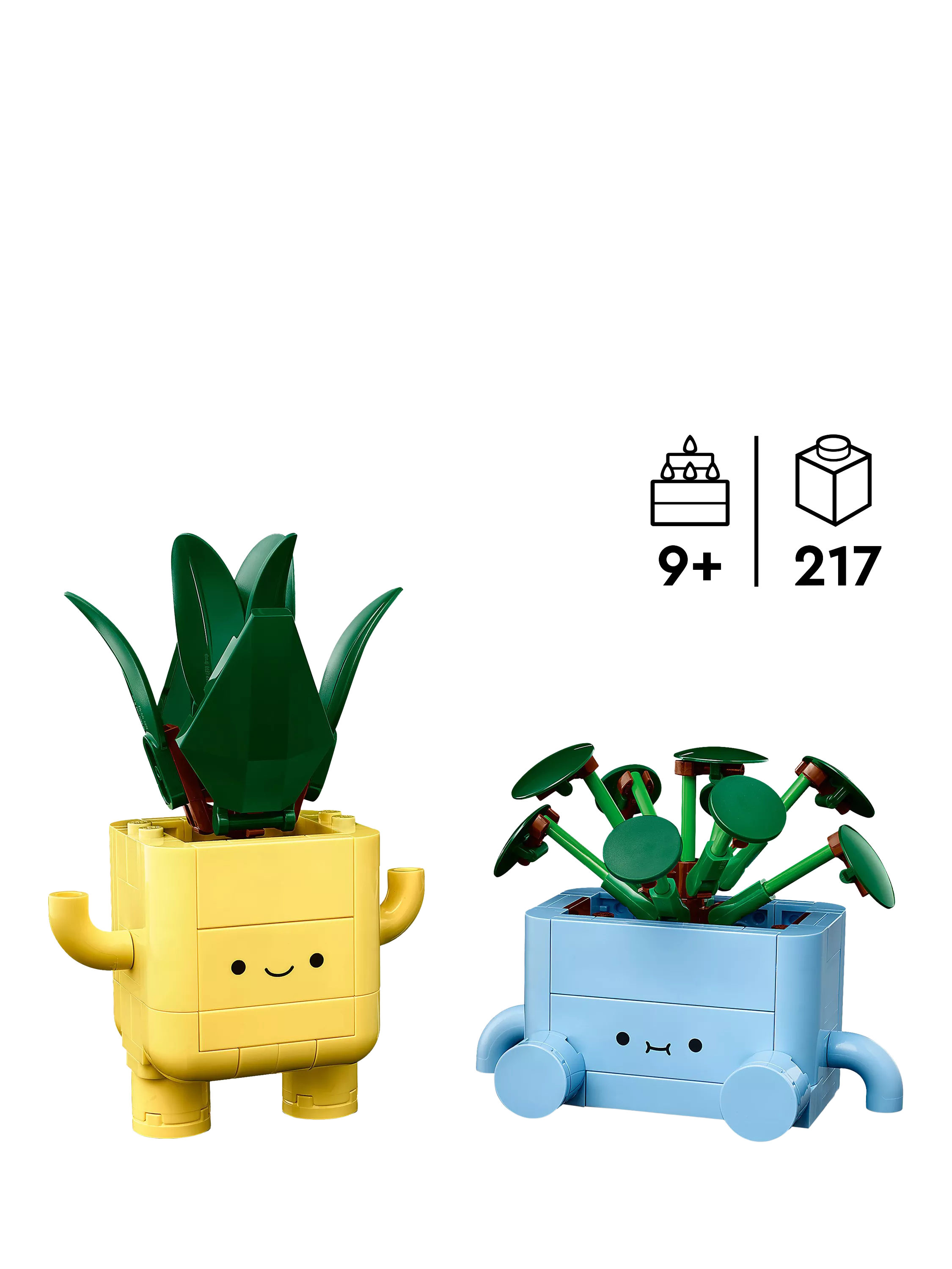 LEGO Botanicals Happy Plants building set 217 pieces, imported from the UK