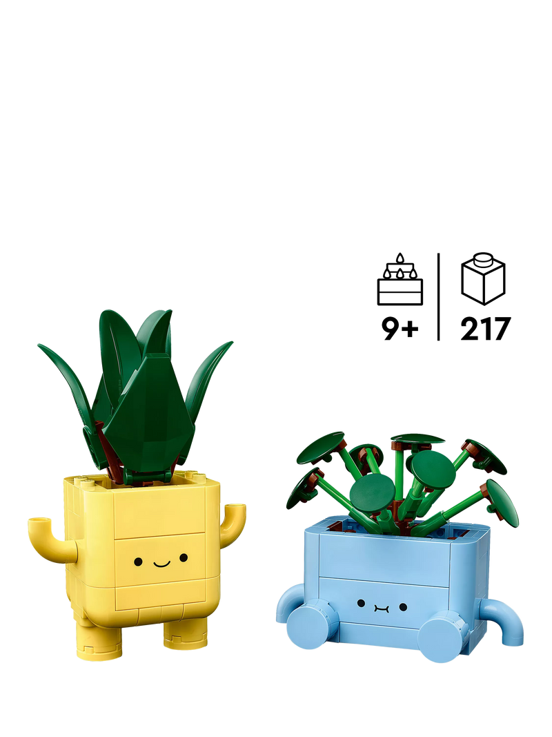 LEGO Botanicals Happy Plants building set 217 pieces, imported from the UK
