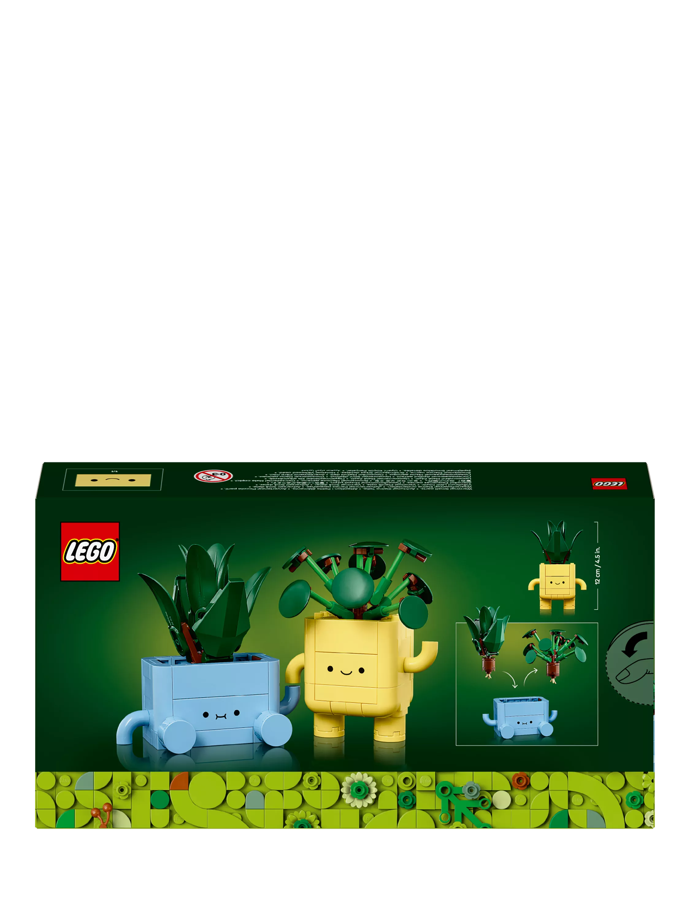 LEGO Botanicals Happy Plants building set 217 pieces, imported from the UK