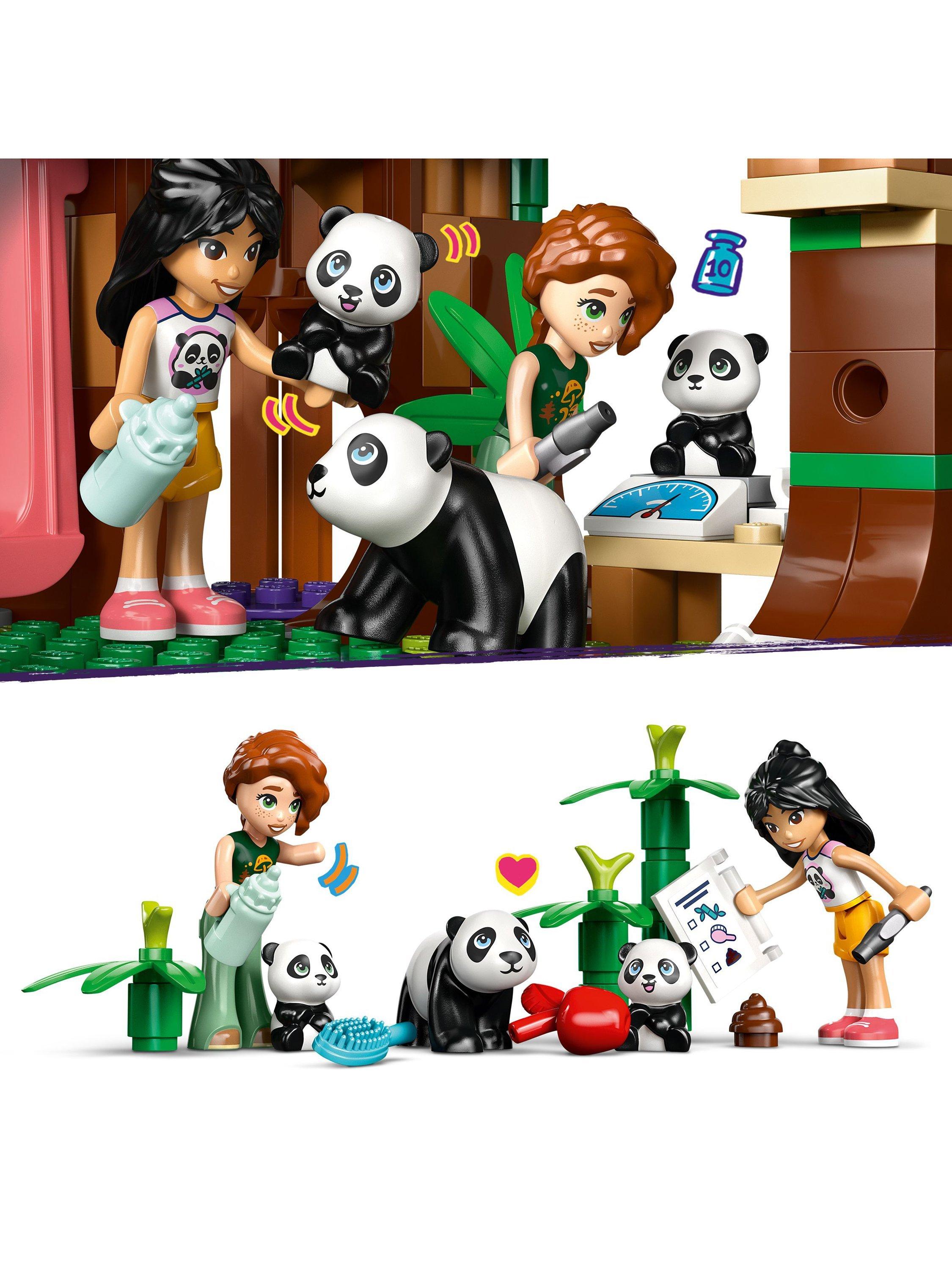 LEGO Friends Panda Sanctuary Animal Care 243-piece building set, UK version