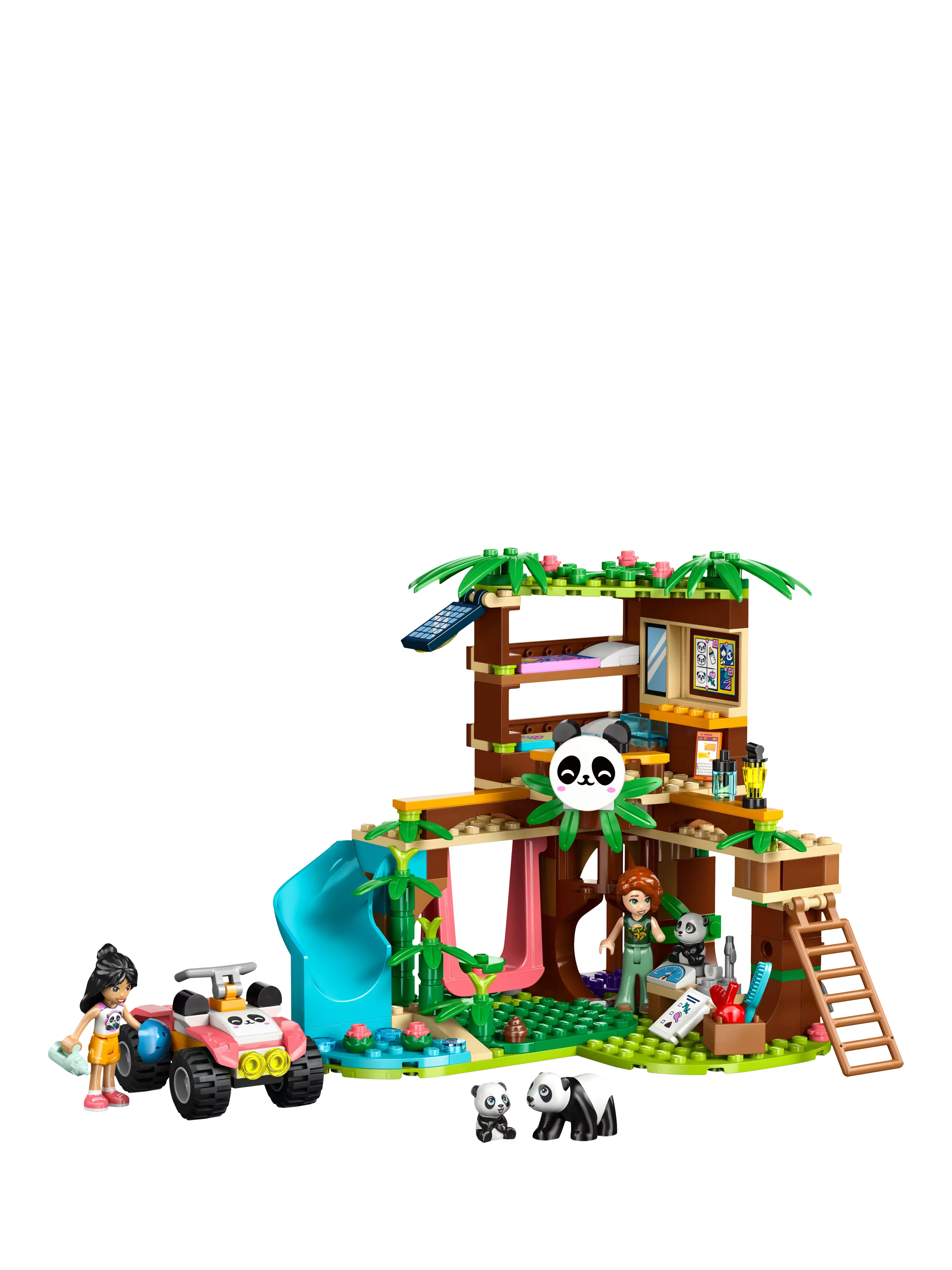 LEGO Friends Panda Sanctuary Animal Care 243-piece building set, UK version