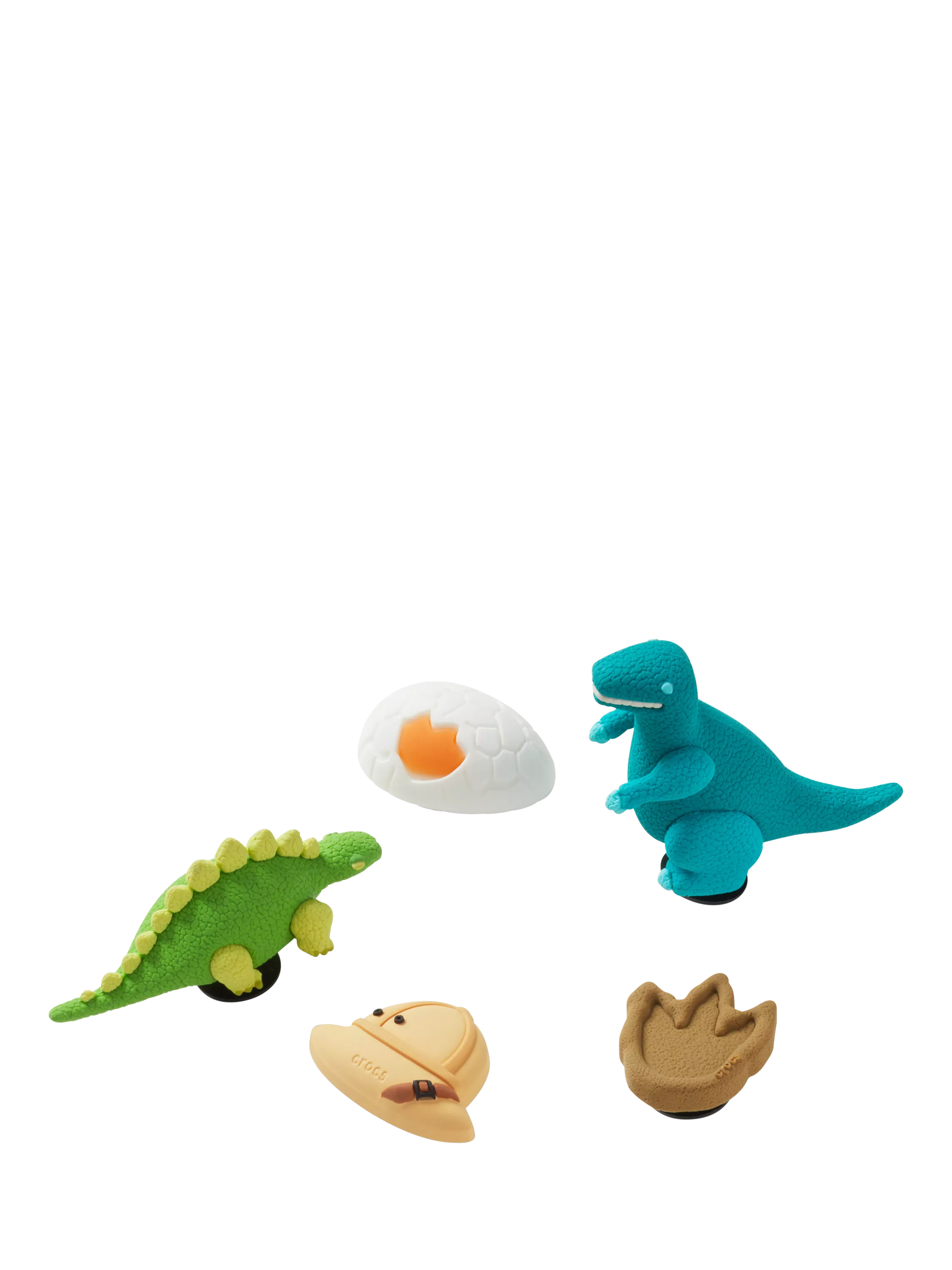 Crocs Dinosaur Adventure Jibbitz charms pack of 5 (British brand)