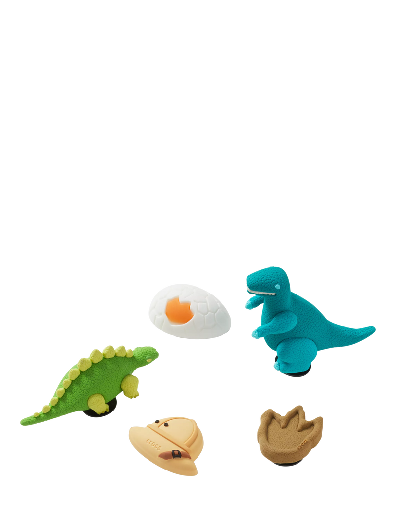 Crocs Dinosaur Adventure Jibbitz charms pack of 5 (British brand)