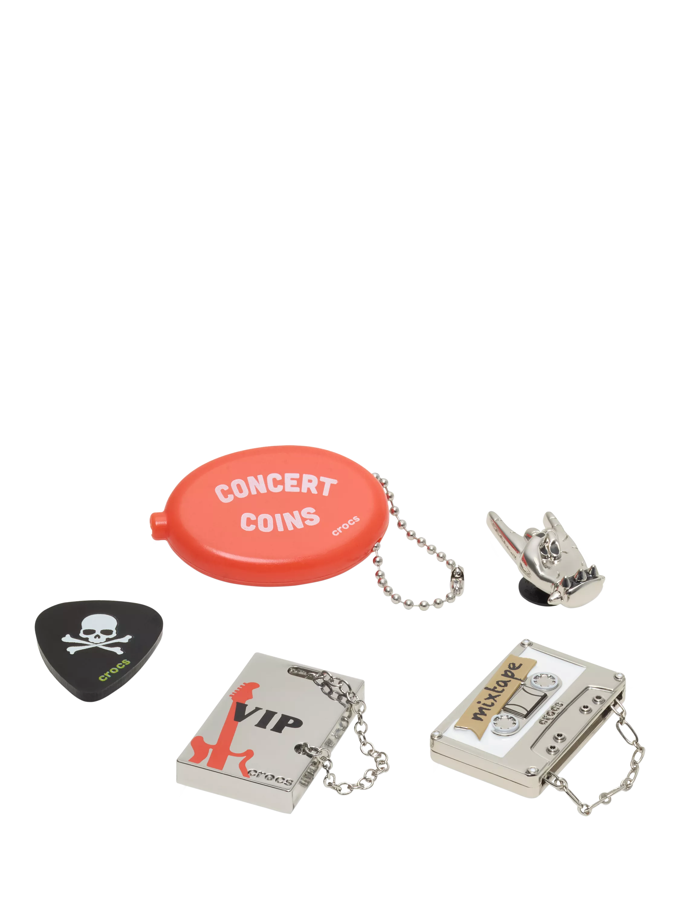 Crocs Kids Jibbitz charms pack of 5, UK version