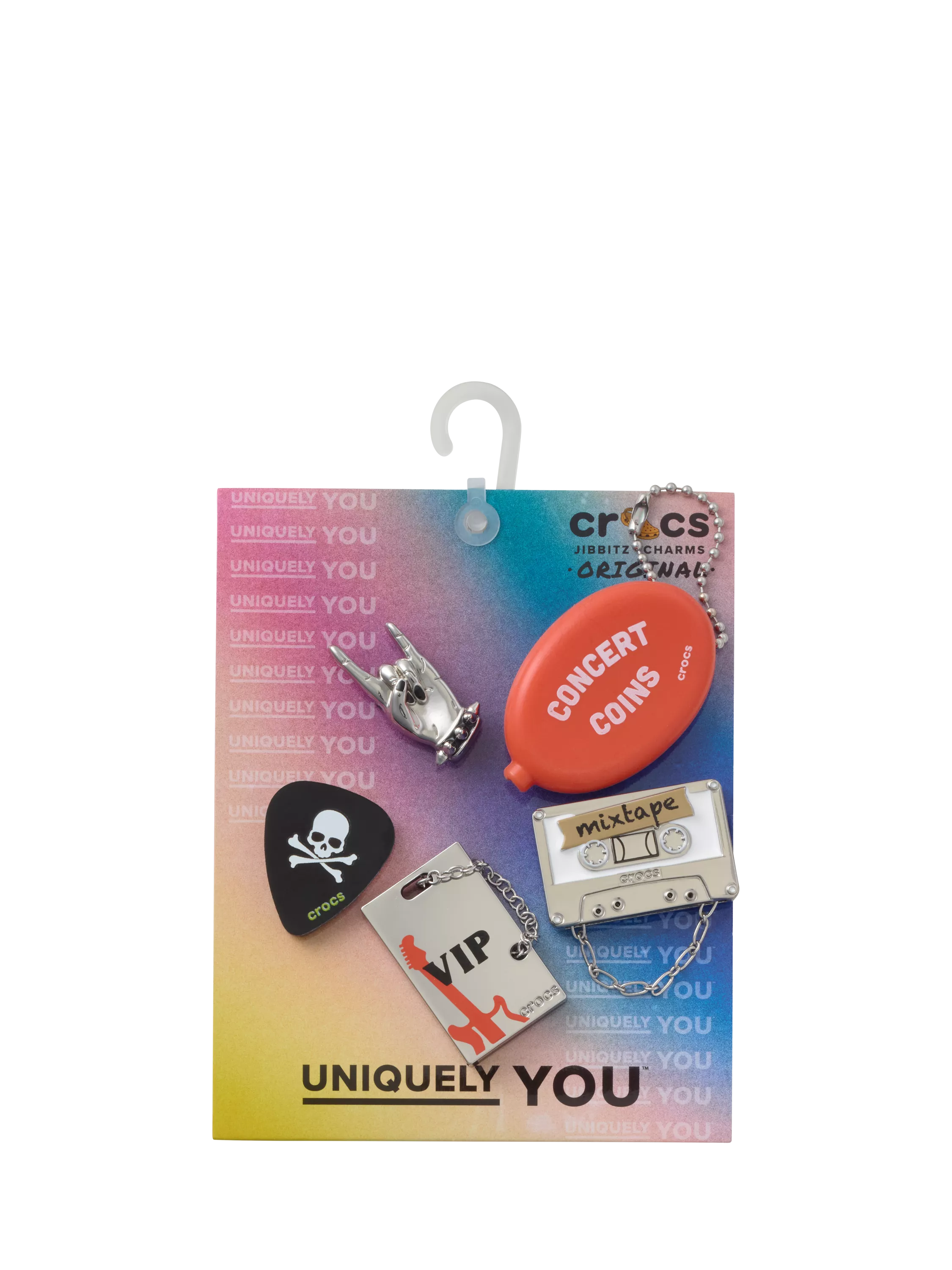 Crocs Kids Jibbitz charms pack of 5, UK version
