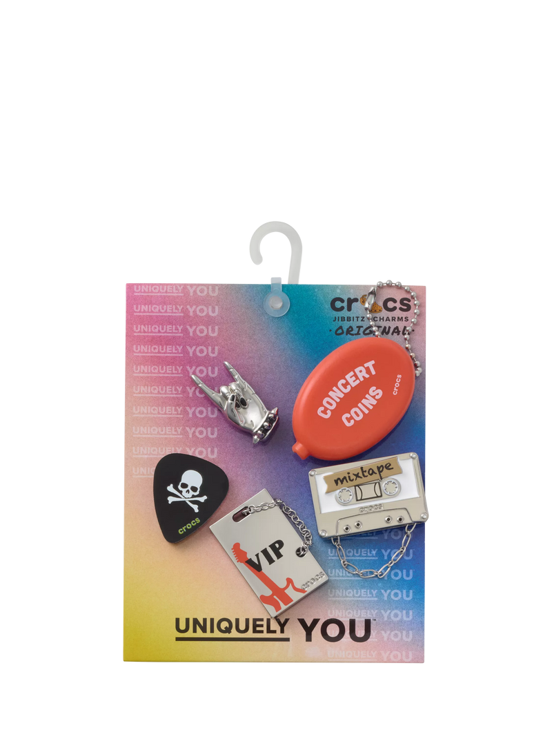 Crocs Kids Jibbitz charms pack of 5, UK version