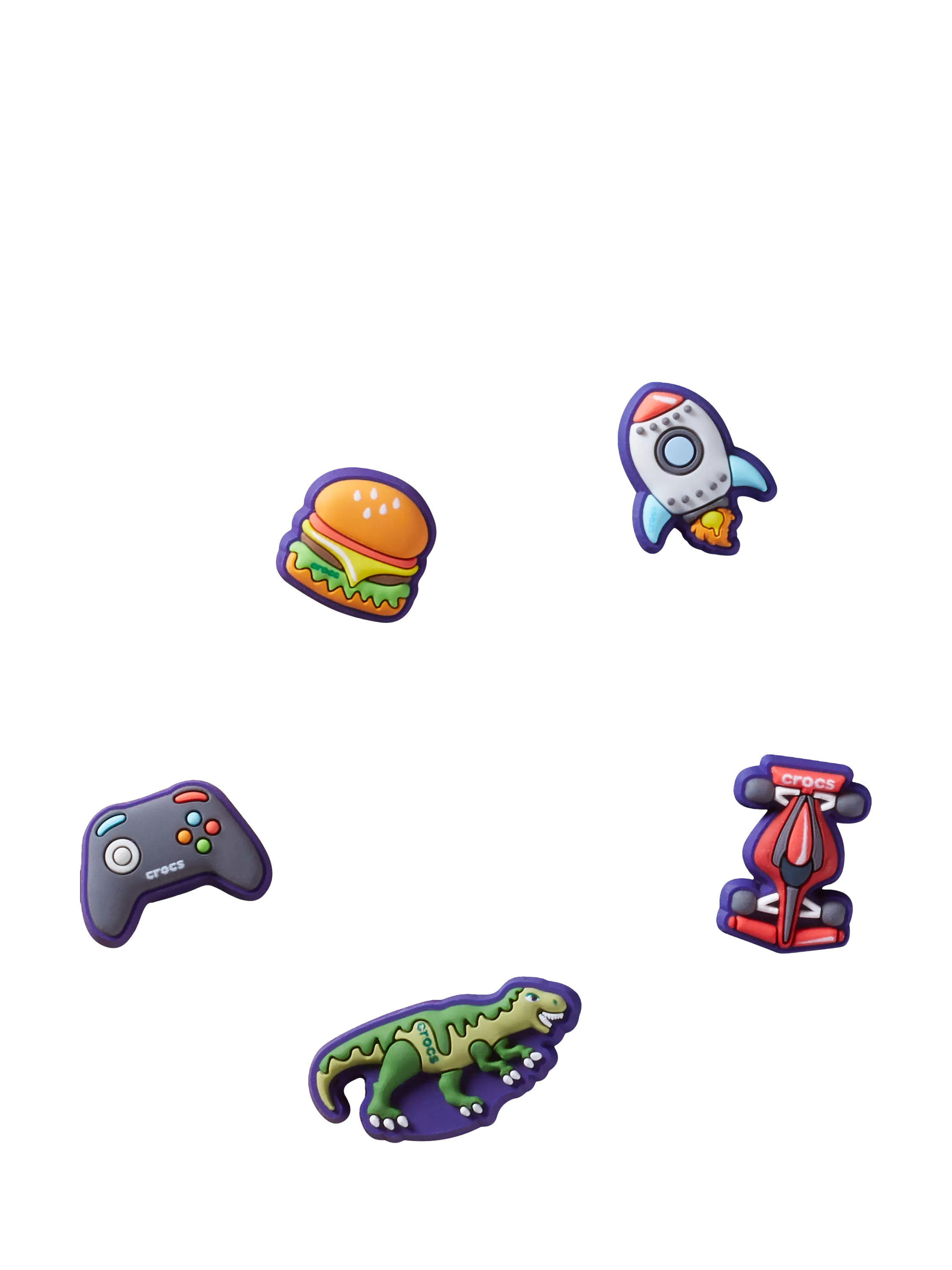 Crocs Jibbitz charms Tiny Boy Favourites pack of 5 - British product