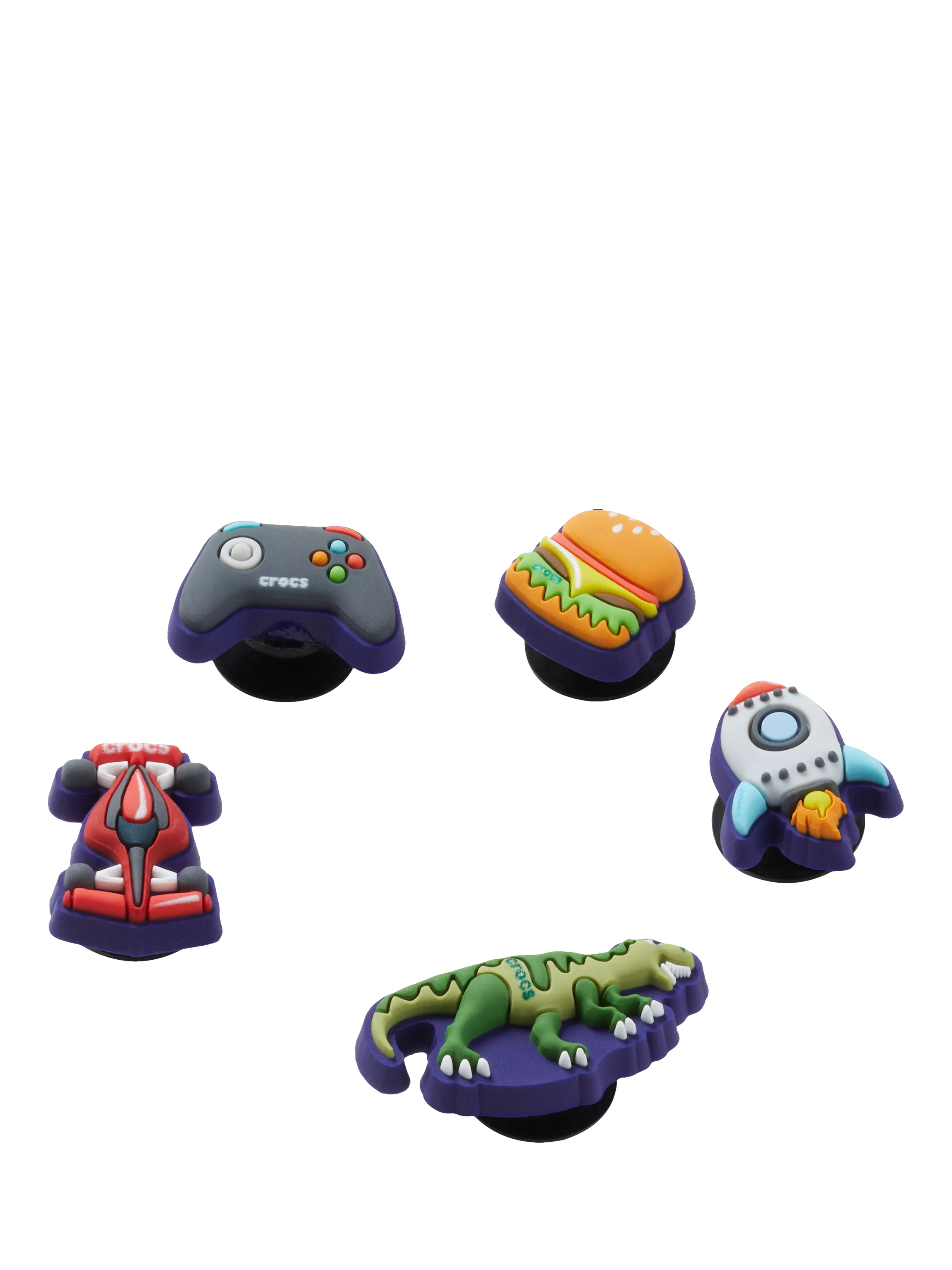 Crocs Jibbitz charms Tiny Boy Favourites pack of 5 - British product