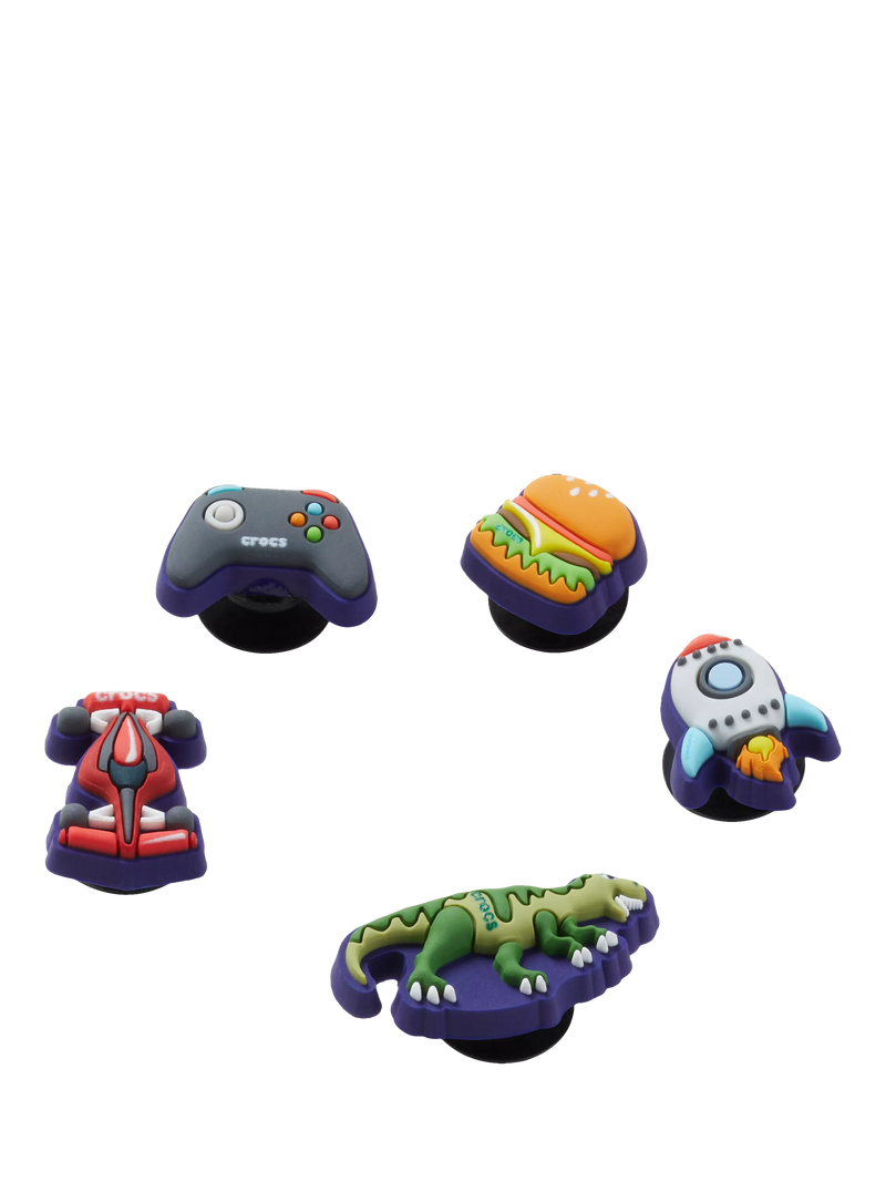 Crocs Jibbitz charms Tiny Boy Favourites pack of 5 - British product