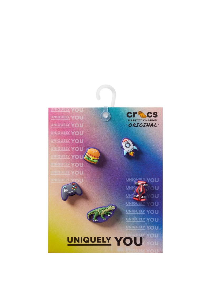 Crocs Jibbitz charms Tiny Boy Favourites pack of 5 - British product
