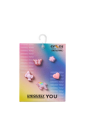 Crocs Jibbitz charms pack of 5 tiny girl favourites, UK version