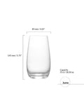 Anton Studio Designs Juno highball glasses 550ml set of 2 (British brand)
