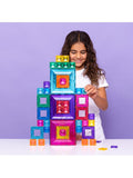 Connetix Bright Portal Tiles 48-piece magnetic construction set (British brand)