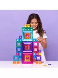 Connetix Bright Portal Tiles 48-piece magnetic construction set (British brand)