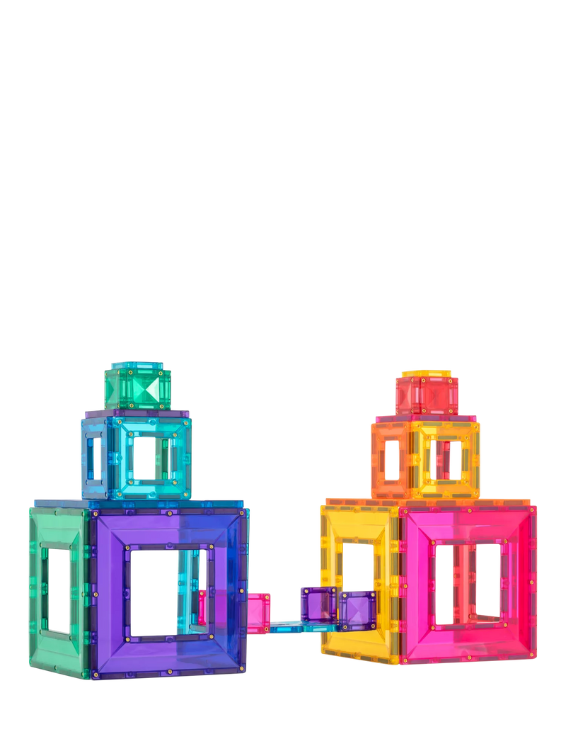 Connetix Bright Portal Tiles 48-piece magnetic construction set (British brand)