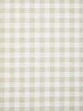 John Lewis gingham greige oilcloth fabric, UK version
