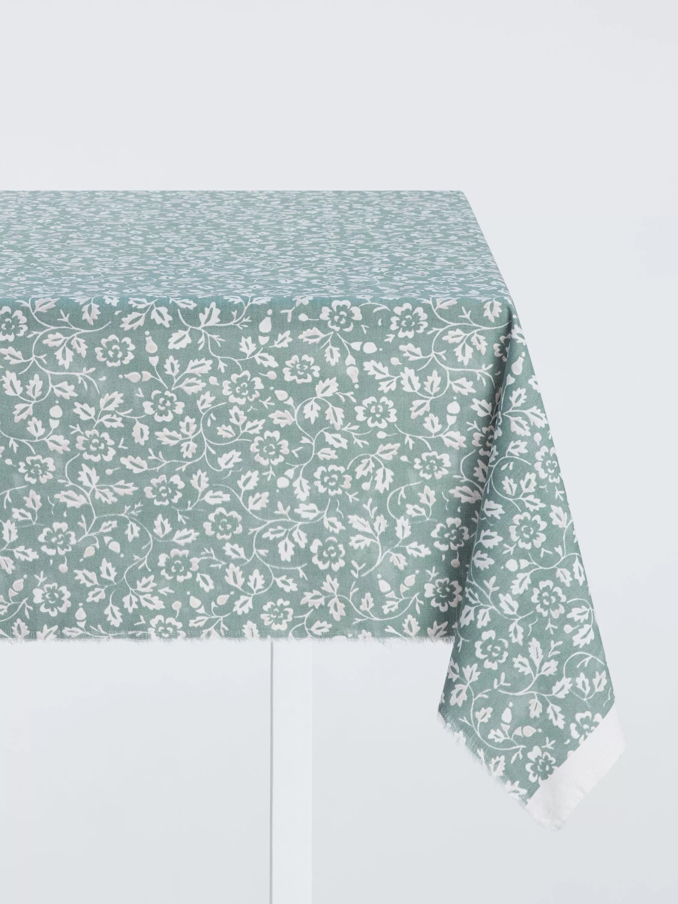 John Lewis oilcloth tablecloth fabric in Marlow Trail geometric pattern (British brand)