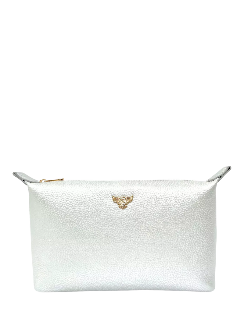 Apatchy London Leather Medium Wash Bag
