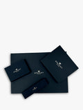 Apatchy London leather luggage tag gold, UK version