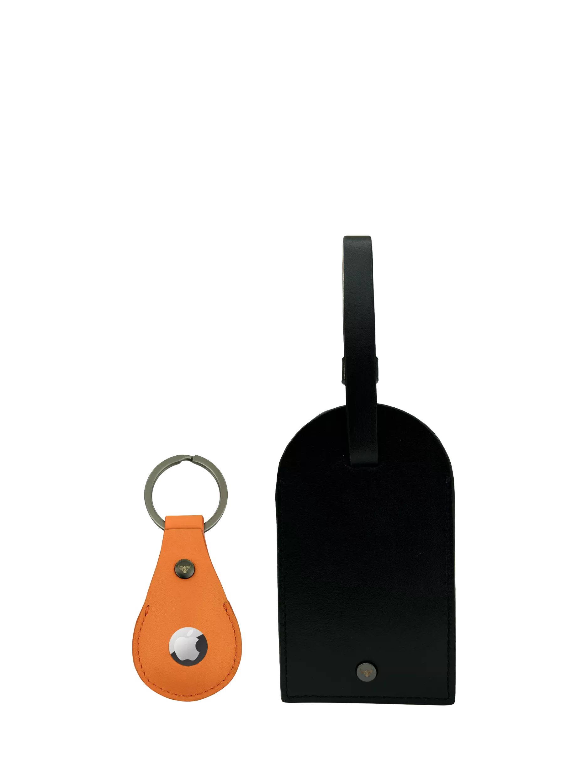 Apatchy London Leather Luggage Tag and AirTag Gift Set
