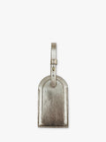 Apatchy London leather luggage tag and tassel gift set gold (British brand)