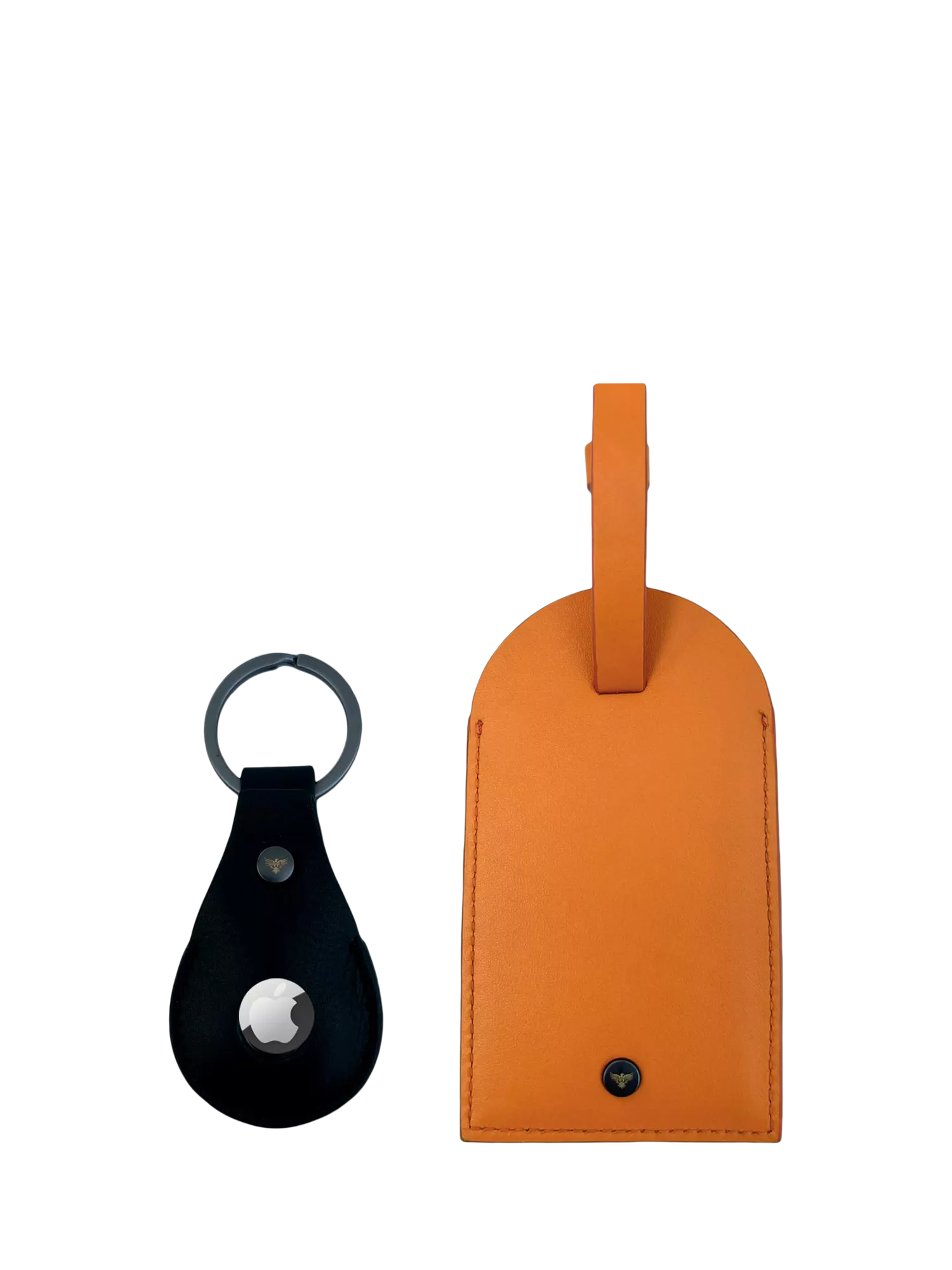 Apatchy London Leather Luggage Tag and AirTag Gift Set