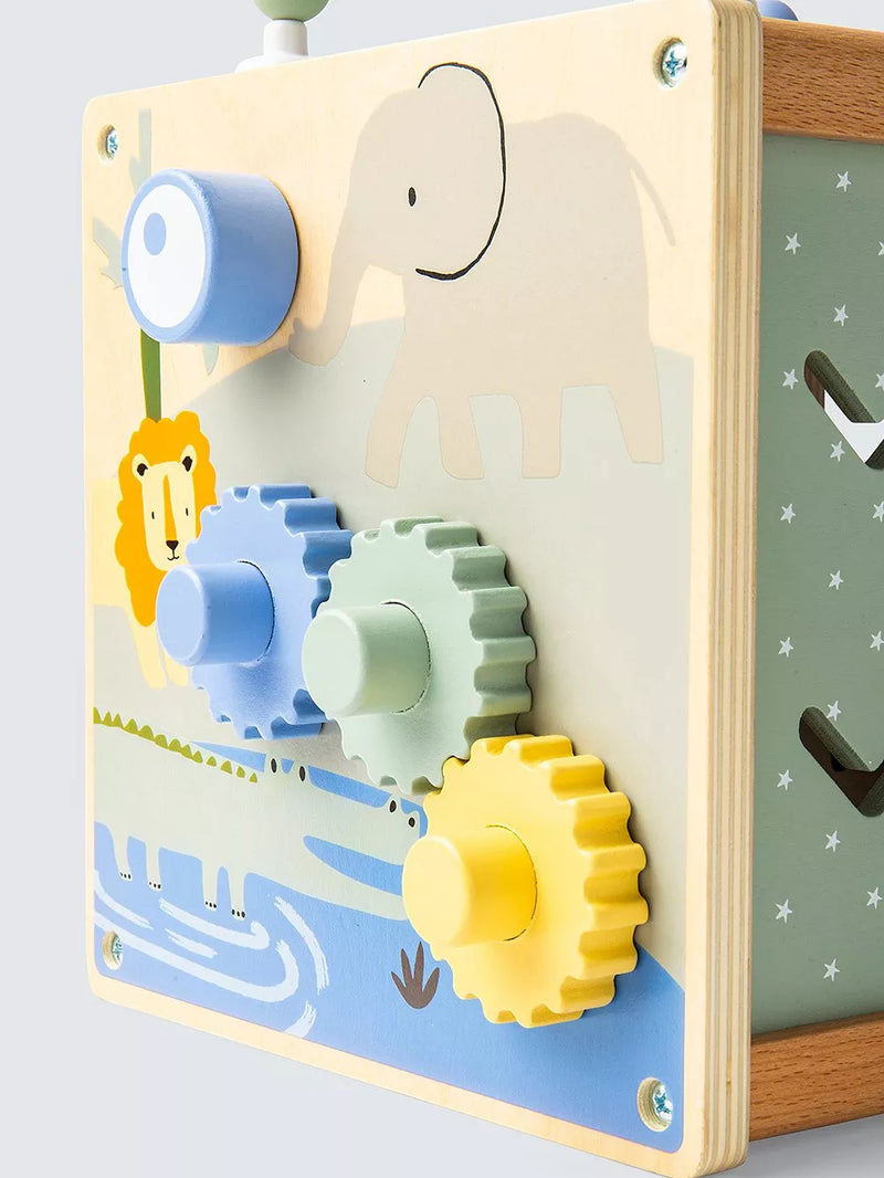 John Lewis Wooden Activity Cube, imported from the UK