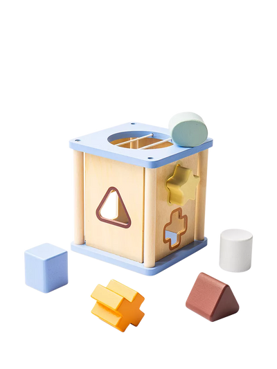 John Lewis John Lewis Wooden Shape Sorter, FSC-Certified (Plywood & Birch Wood)- Buy online at McGrocer