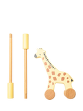 John Lewis wooden push-along giraffe toy FSC-certified - British product