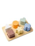 John Lewis wooden shape puzzle FSC-certified - British product
