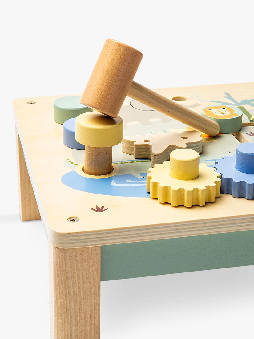 John Lewis wooden activity bench for toddlers, UK version