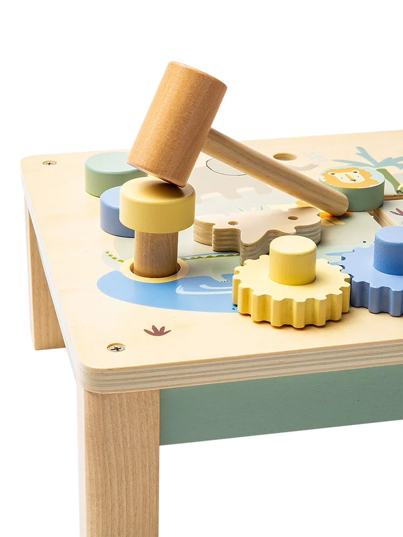 John Lewis wooden activity bench for toddlers, UK version