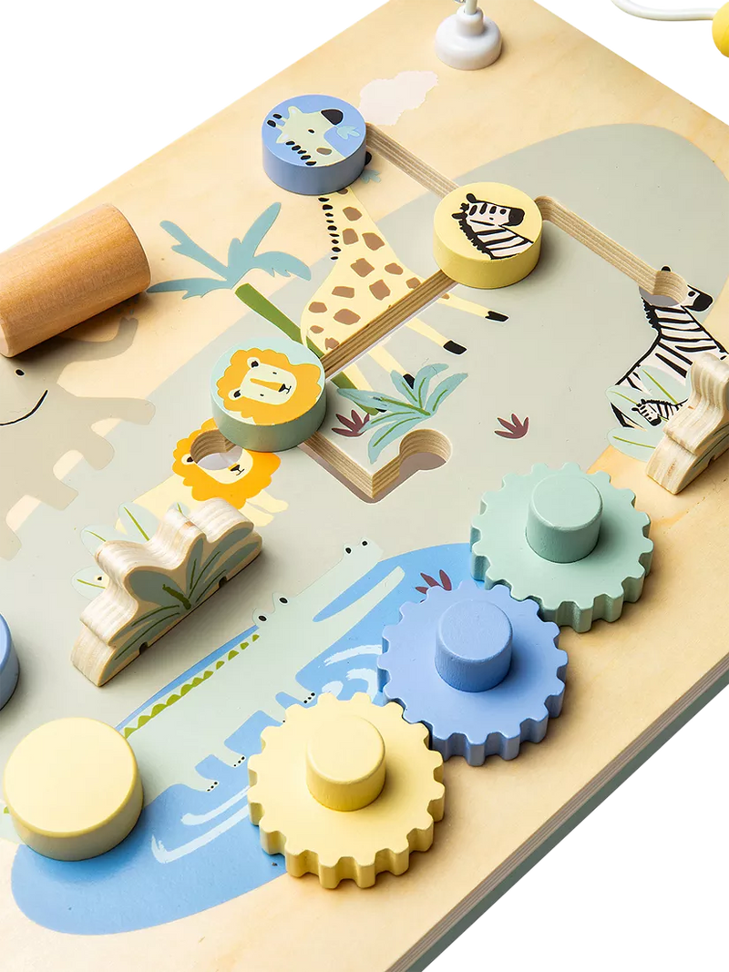 John Lewis wooden activity bench for toddlers, UK version