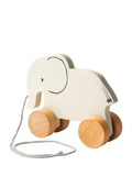 John Lewis wooden pull-along elephant toy - British product