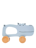 John Lewis push-along hippo toy FSC beechwood, UK version