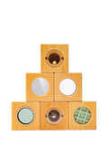 John Lewis FSC-certified wooden sensory cubes (British brand)
