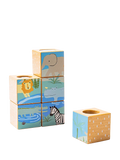 John Lewis FSC-certified wooden sensory cubes (British brand)