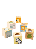 John Lewis FSC-certified wooden sensory cubes (British brand)
