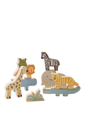 John Lewis Wooden Stacking Animals FSC-certified birchwood toy (British brand)