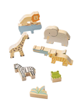 John Lewis Wooden Stacking Animals FSC-certified birchwood toy (British brand)