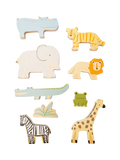 John Lewis Wooden Stacking Animals FSC-certified birchwood toy (British brand)