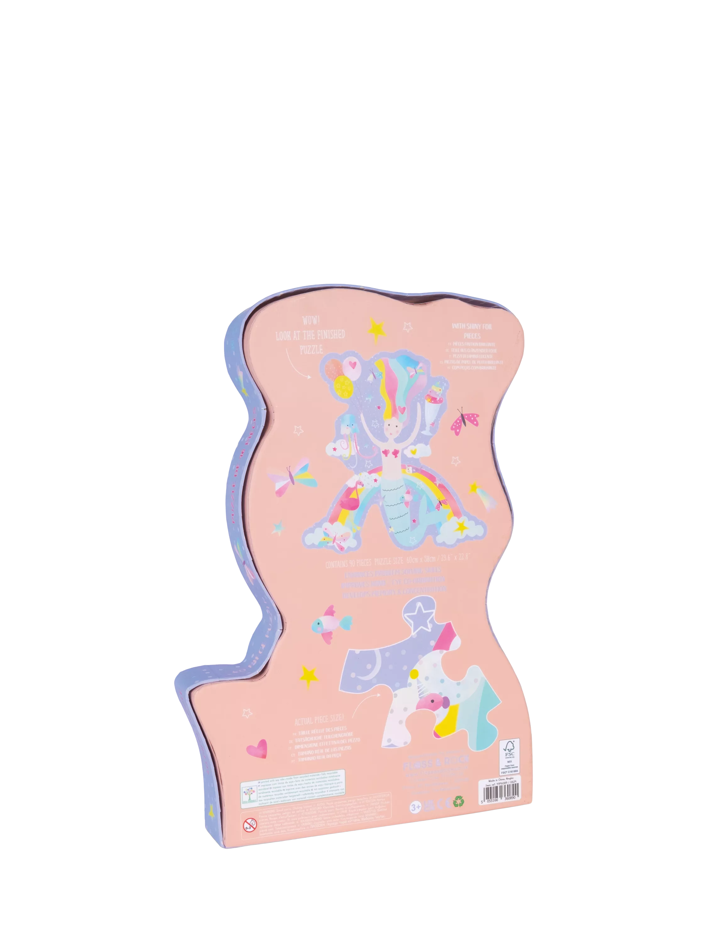 Floss & Rock fantasy jigsaw puzzle 40 pieces, imported from the UK