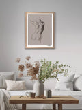 Brookpace Lascelles Anna Bulow Ease framed print 75x55cm - British product