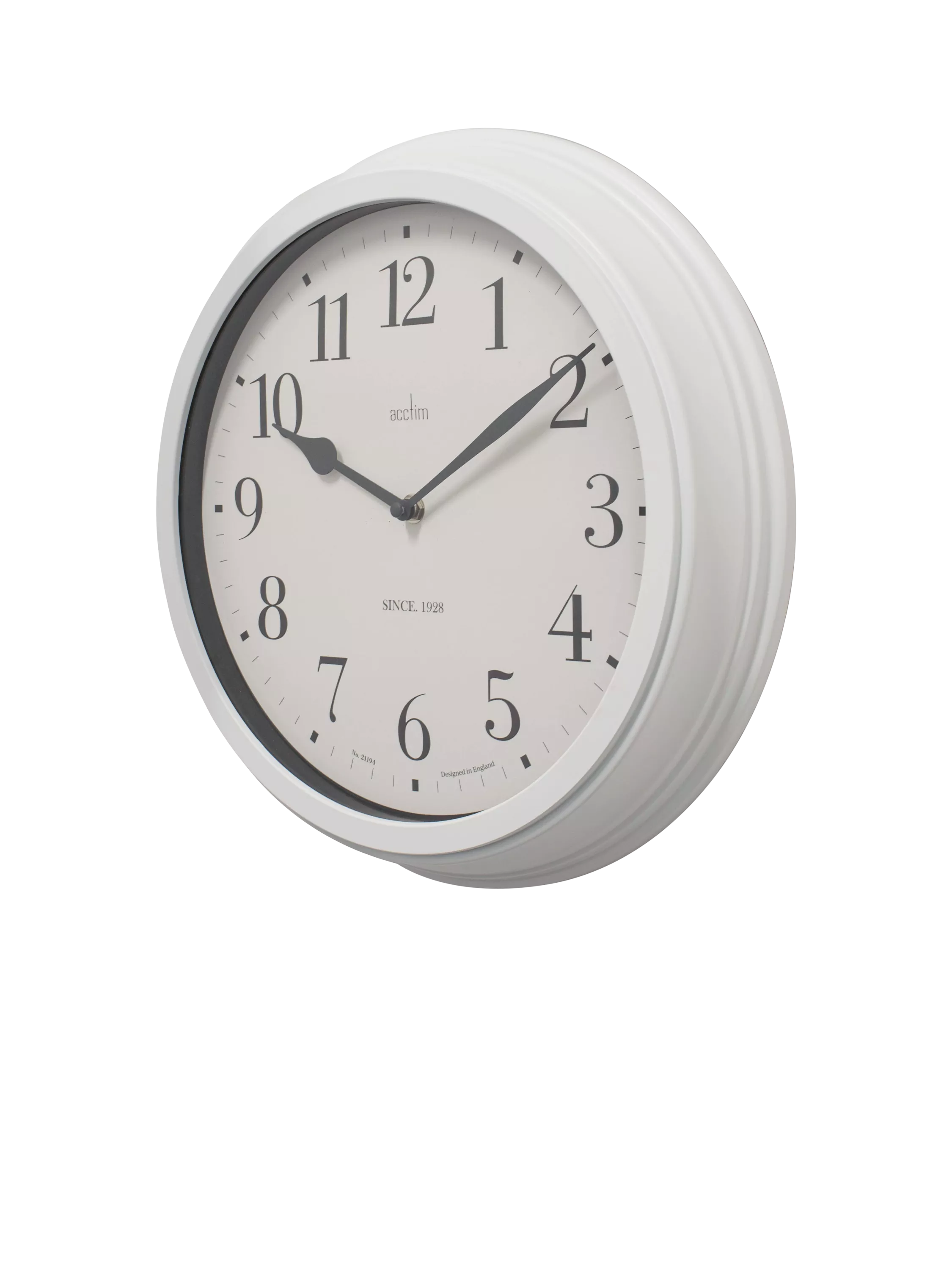 Acctim Arabic wall clock 36cm cream, UK version